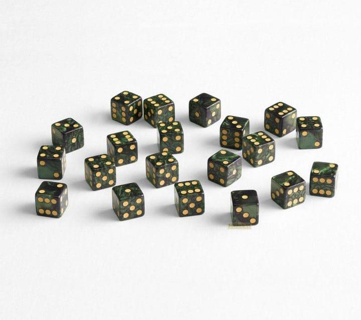 Actual product image Q Workshop Würfel Set Full Pack D6 Grün (20)