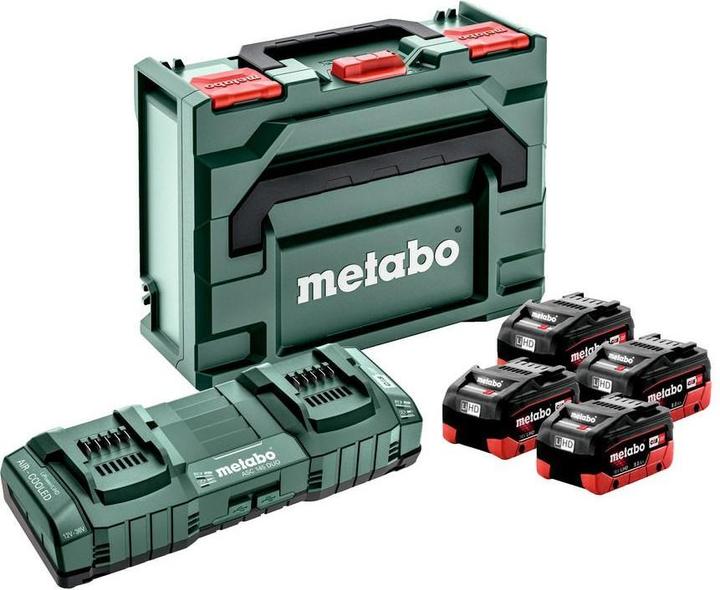 MetaBox, 2x Ladegerät, 4x Akkus