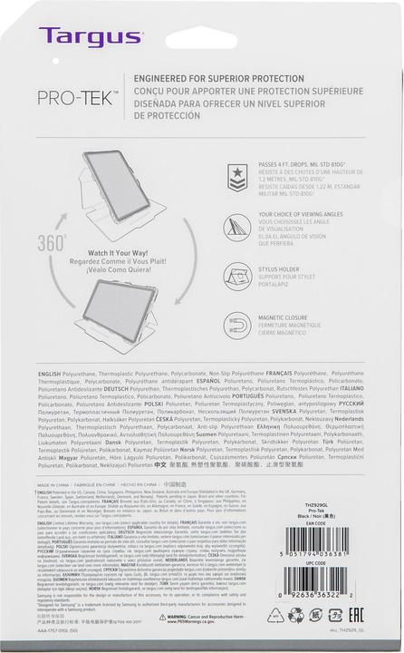 Produktbild Targus Pro-Tek case for Tab (Galaxy Tab A8)