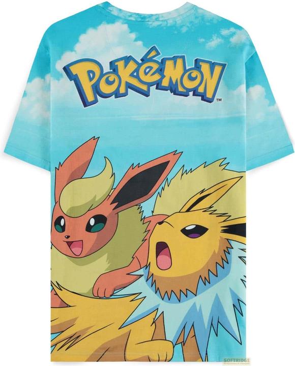Image du produit Difuzed Pokémon - Eevee Evolutions Digital AOP T-shirt à manches courtes - XL (XL)