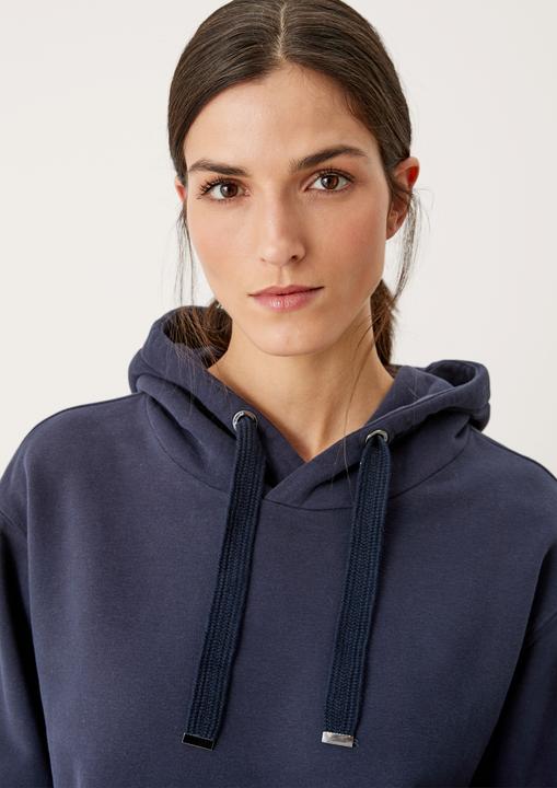 Produktbild s.Oliver Sweatshirt Hoodie mit Bluseneinsatz (M)