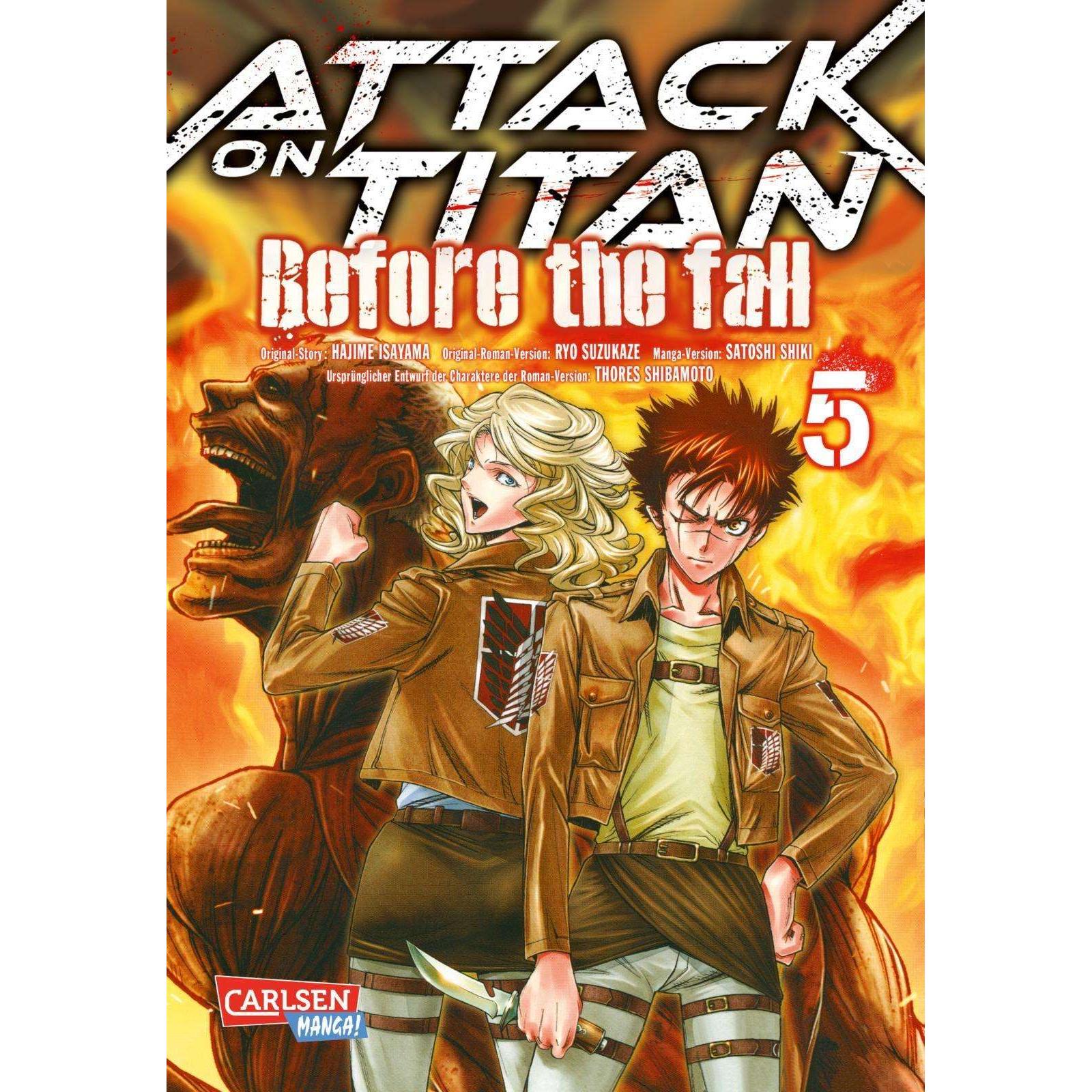 Attack on Titan - Before the Fall, Band 5, Narrativa di Hajime Isayama