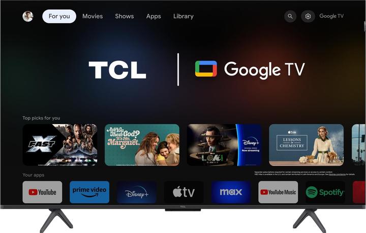 TCL 50C655 (50", C65, QLED, 4K, 2024)