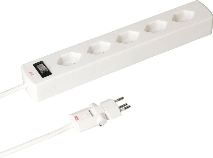 Produktbild Max Hauri Safety Line 5er Set mit Schalter (5 x, Typ 13, 2 m)
