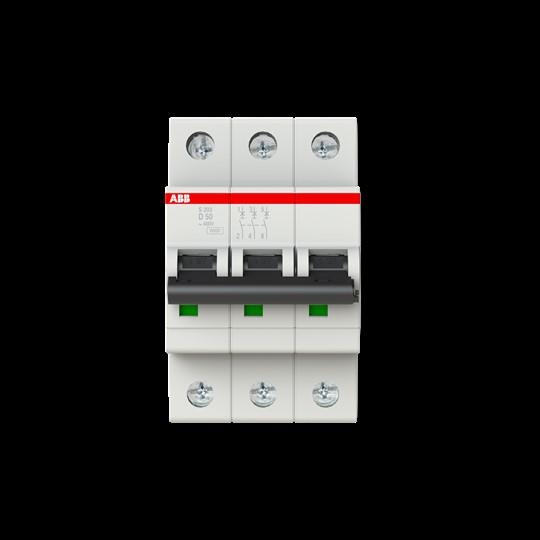 Produktbild ABB S203-D50 Sicherungsautomat 3-polig