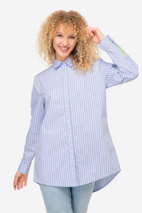 Image du produit Laurasøn Streifenbluse, Hemdkragen, Langarm (XL)