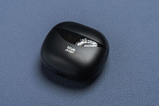 Actual product image Wired headphones Blue Star BLUE STAR wireless earphones bluetooth TWS T60 black (4 h, Wireless)