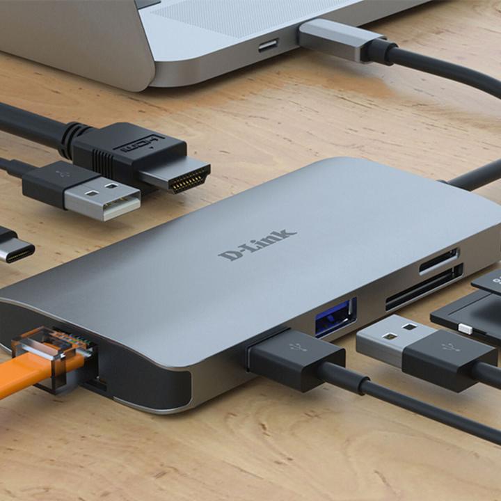 Actual product image D-Link DUB-M810 (USB-C, 4 ports)