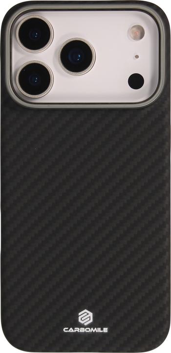 Image du produit Carbomile Coque case de protection en fibre de carbone aramide véritable (Apple iPhone 17 Pro)