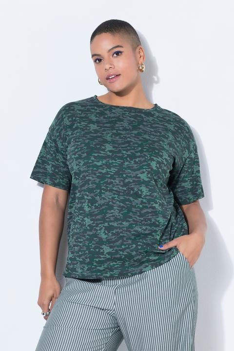 Produktbild Studio Untold T-Shirt, oversized, Camouflage (54)