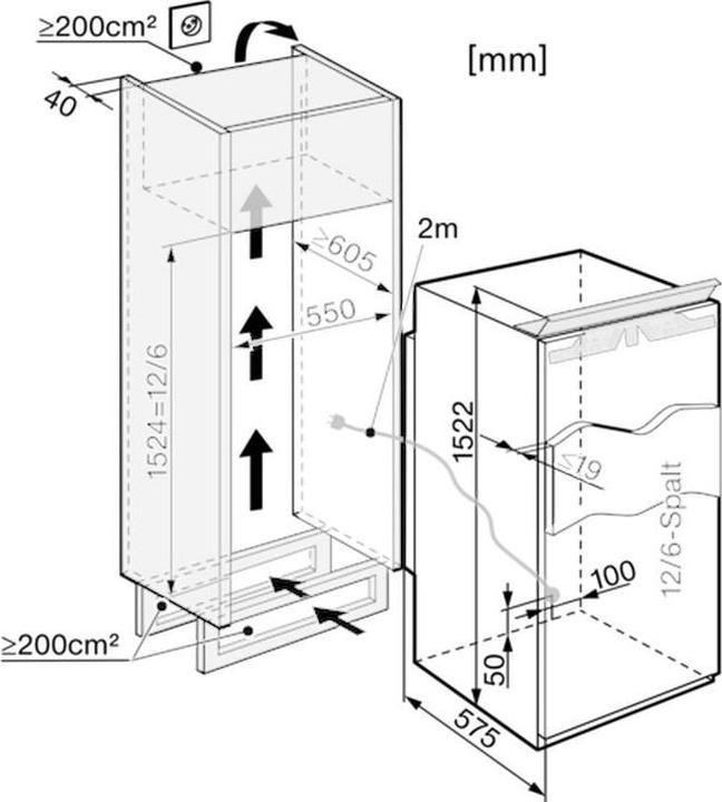 Produktbild Miele K 35582-55 iDF-1 (257 l)