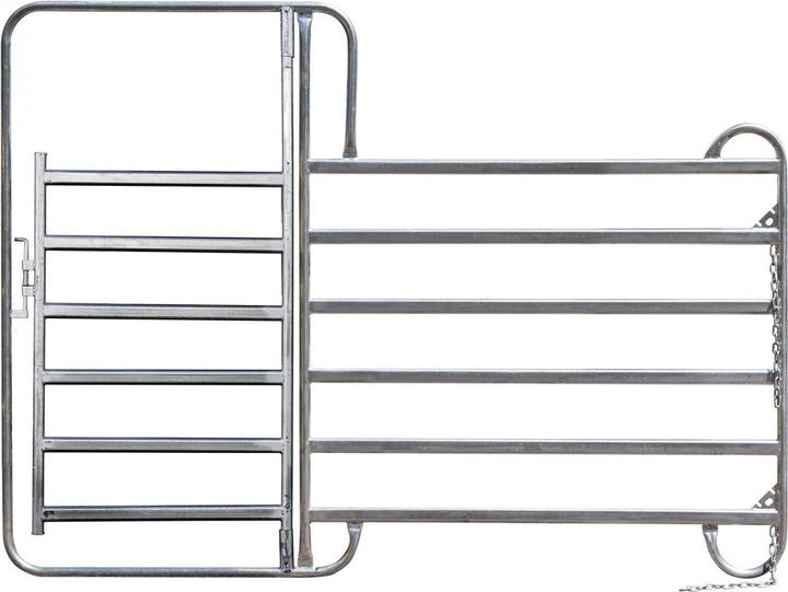 Produktbild Dema Weidepanel Zaunpanel Zaunelement Paddock Pferdebox Panels Roundpen Tor DWP300T