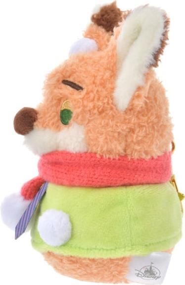 Actual product image Disney Nick Wilde snowflake keyring pendant