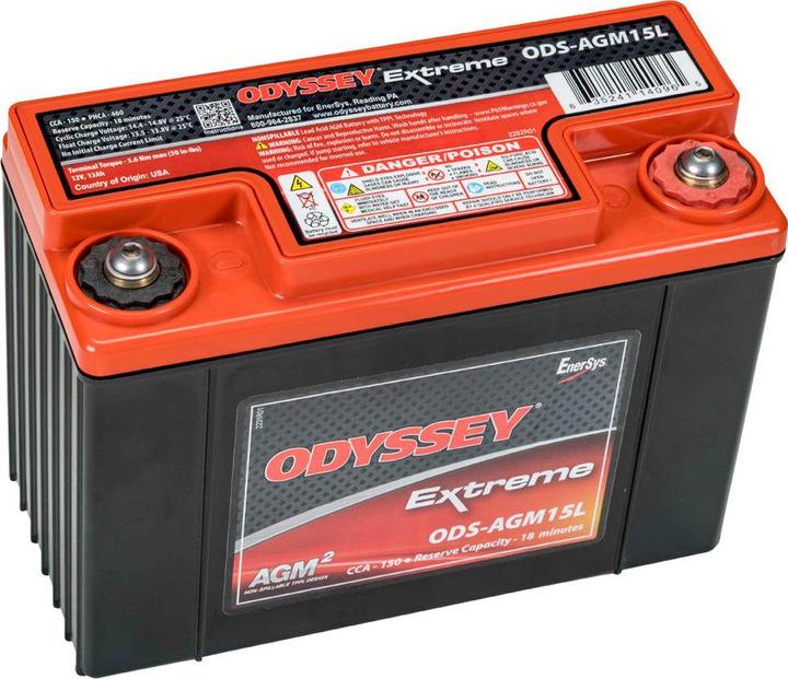 Immagine prodotto EnerSys PC545 Batteria per moto Odyssey (DIN 81500) (12 V, 13 Ah, 150 A)