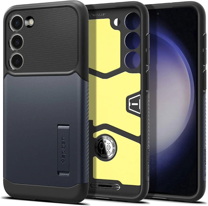 Produktbild Spigen Slim Armor Galaxy S23 Metal Slate (Samsung Galaxy S23)