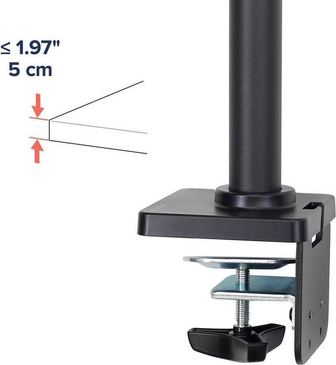 Actual product image Ergotron NX Monitor Arm Black (Table, 34", 8 kg)