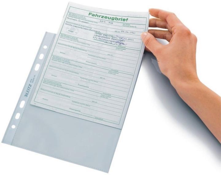 Produktbild Leitz STANDARD - Prospekthüllen PP glatt (A5, 15x)