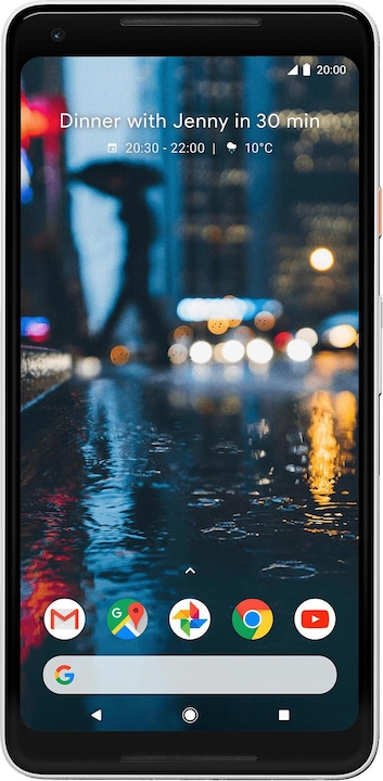 Produktbild Google Pixel 2 XL (128 GB, Black & White, 6", Single SIM, 12.20 Mpx, 4G)