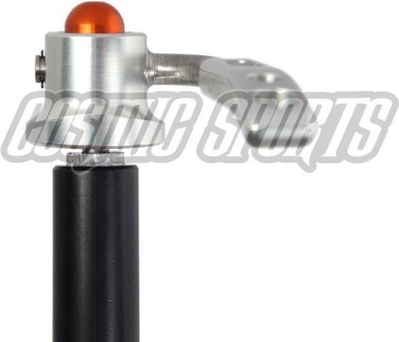 Image du produit Paul Component Engineering Paul Component Set'n Forget axe traversant à fixation rapide, VR 15x197mm, M15x1.5, argent/orange