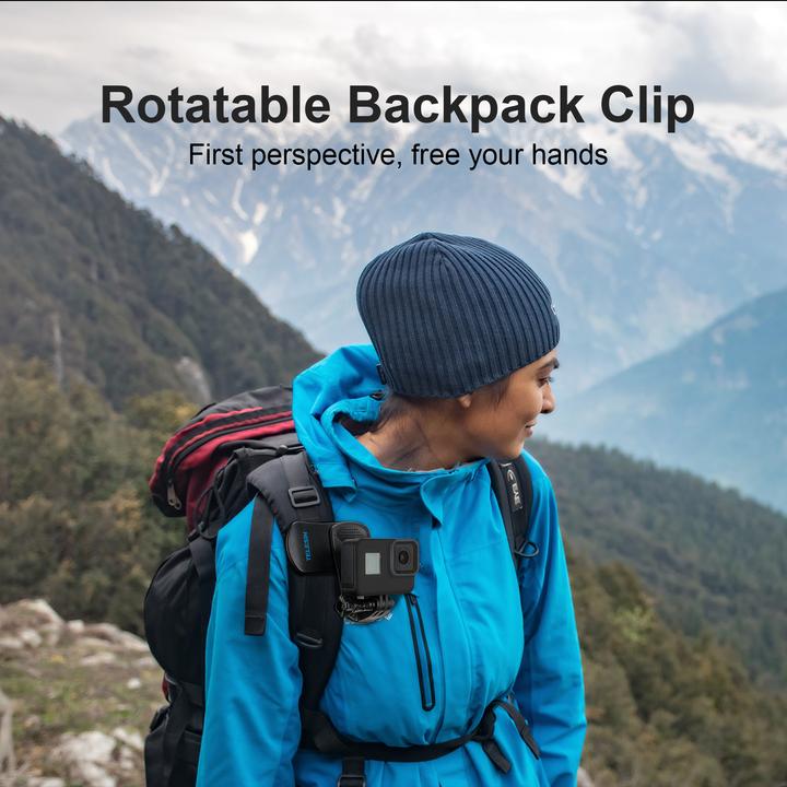 Produktbild Telesin Backpack clip mount for sports cameras (GP-JFM-003)