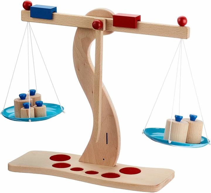 Produktbild Goki Holzwaage mit Metallgewichten
