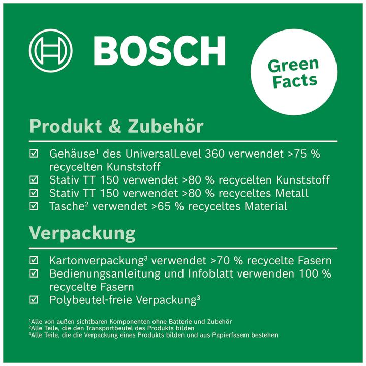 Produktbild Bosch Home & Garden UniversalLevel 360 + TT 150 UNI