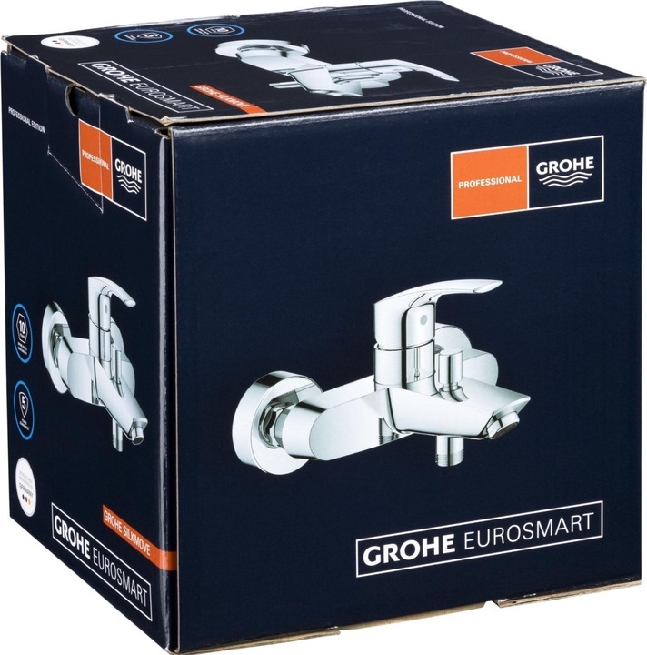 Immagine prodotto Grohe Miscelatore monocomando per vasca EUROSMART 1/2" chr