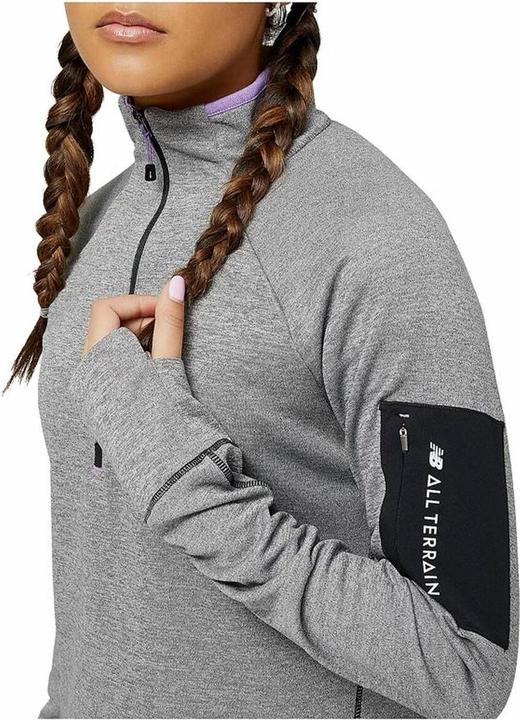 Actual product image New Balance W NB AT Half Zip (S)