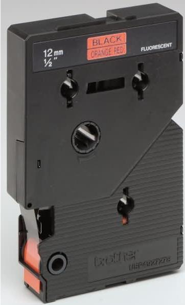 Actual product image Brother P-Touch (1.20 cm, Orange)