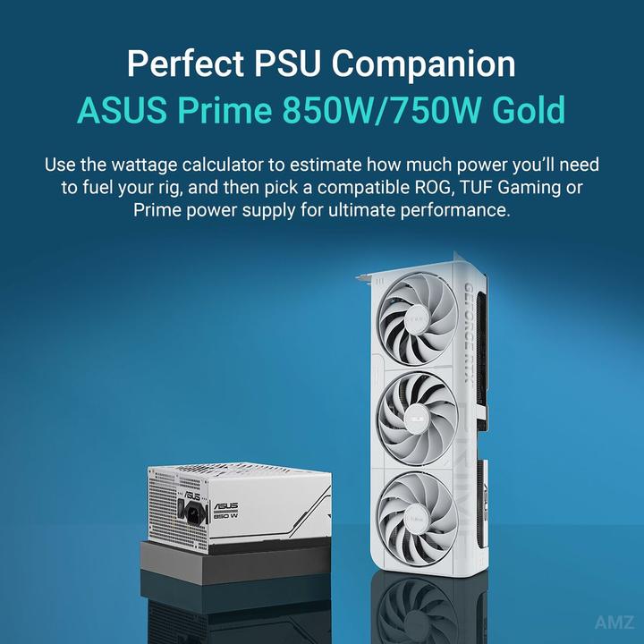 Actual product image ASUS Prime GeForce RTX 5070 OC White (12 GB)