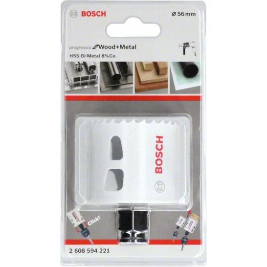 Thumbnail - Bosch Professional Zubehör, Lochsäge, Lochsäge Progressor for Wood and Metal, 56 mm (56 Millimeter)