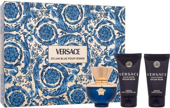 Actual product image Versace Pour Femme Dylan Blue Edp 50+G+B (Body care set, Perfume set)