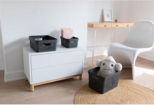 Produktbild Curver Infinity Box mit Punkten 11 L Anthrazit (11 l)