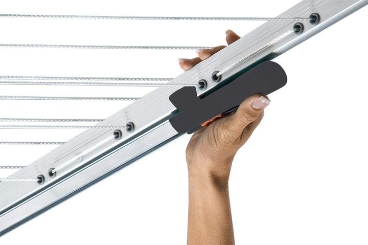 Actual product image Juwel Clothes horse / rotary dryer Novastar 500 Compact easy to open thanks to light tensioning lever (45 m)