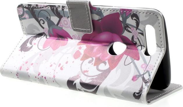 Actual product image MU Style Leather cell phone case with pattern (OnePlus 5T)