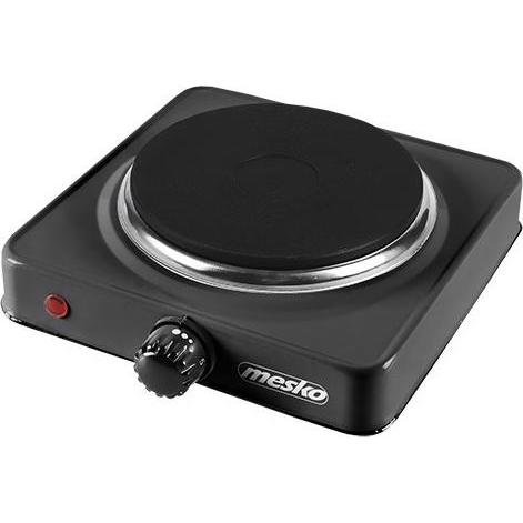 Mesko MS 6508 Kochfeld Arbeitsplatte Versiegelte Platte 1 Zone(n), Kochplatte, Schwarz