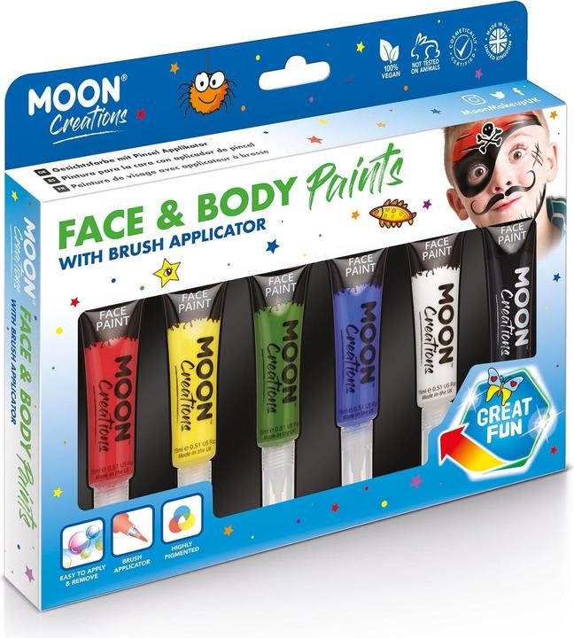 Actual product image Moon Creations Body Paint Basic Set