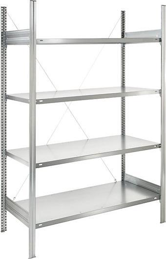 Actual product image eurokraft pro Shelf plug-in rack, galvanized