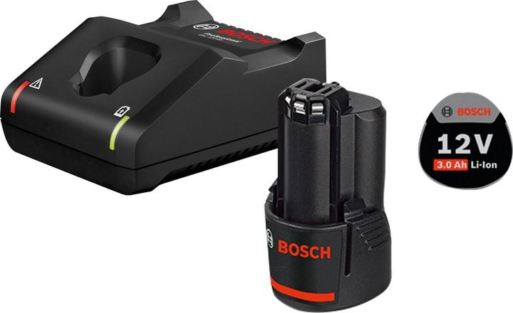 Bosch Professional Zubehör Bosch Akku-Starter-Set GBA 12 Volt / 1x 3,0 Ah + Schnellladegerät GAL 12V (12 V)