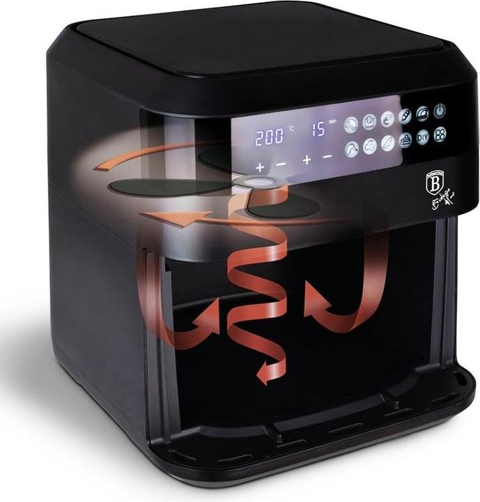 Immagine prodotto BerlingerHaus BH9446 Friggitrice ad aria, 6,3L, finestra visibile Black Rose CollectionMona