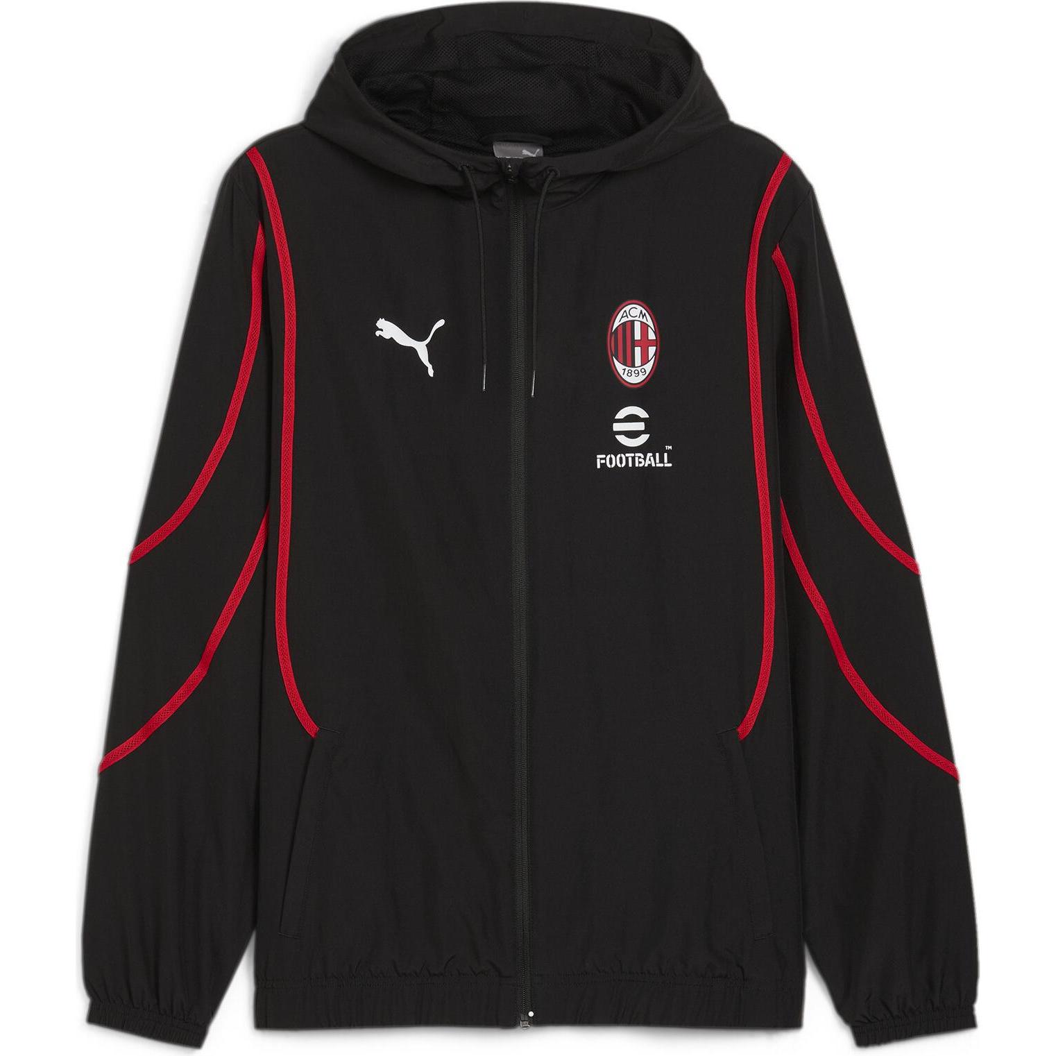 Puma, Herren, Laufjacke, ACM Prematch Woven Jacket (3XL), Schwarz, 3XL