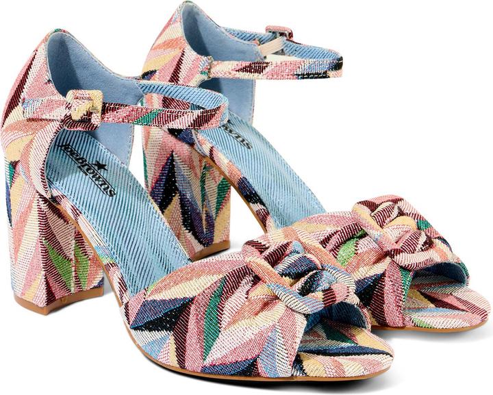 Actual product image Joe Browns Metallic Jacquard Chunky Block Heels (38)