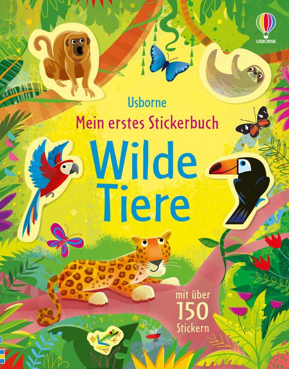 Produktbild Mein erstes Stickerbuch: Wilde Tiere