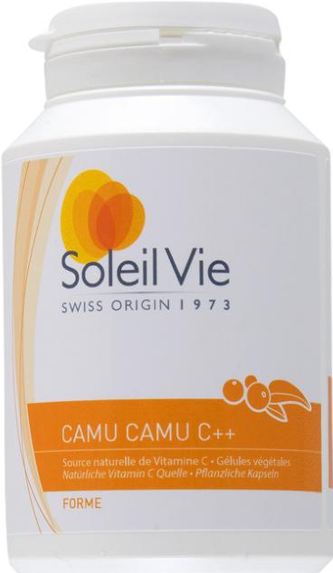 Image du produit Soleil Vie Camu Camu Camu C++ gélule Bio (60 pièce(s), Capsules, 62.66 g)
