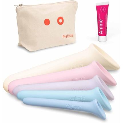 Actual product image Vagiwell Dilators Premium Set with 5 pieces (Intimate washing lotion)
