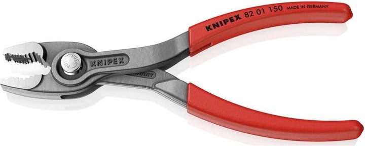 Actual product image Knipex TwinGrip front gripper 82 01 150 (red, length 150mm) (154 mm)