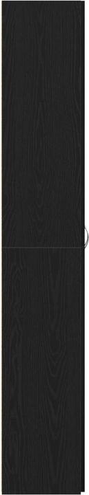 Produktbild vidaXL Büroschrank Schwarz Eiche 60x32x190 cm Holzwerkstoff (60 x 32 x 190 cm)
