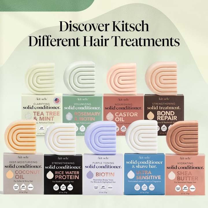 Image du produit Kitsch Après-shampooing à l'arbre à thé et à la menthe