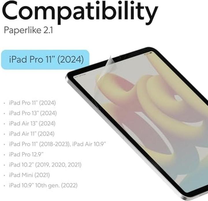 Productafbeelding Paperlike Schermbeschermer (2 Pcs., iPad Pro 11 2024 (5e gen))