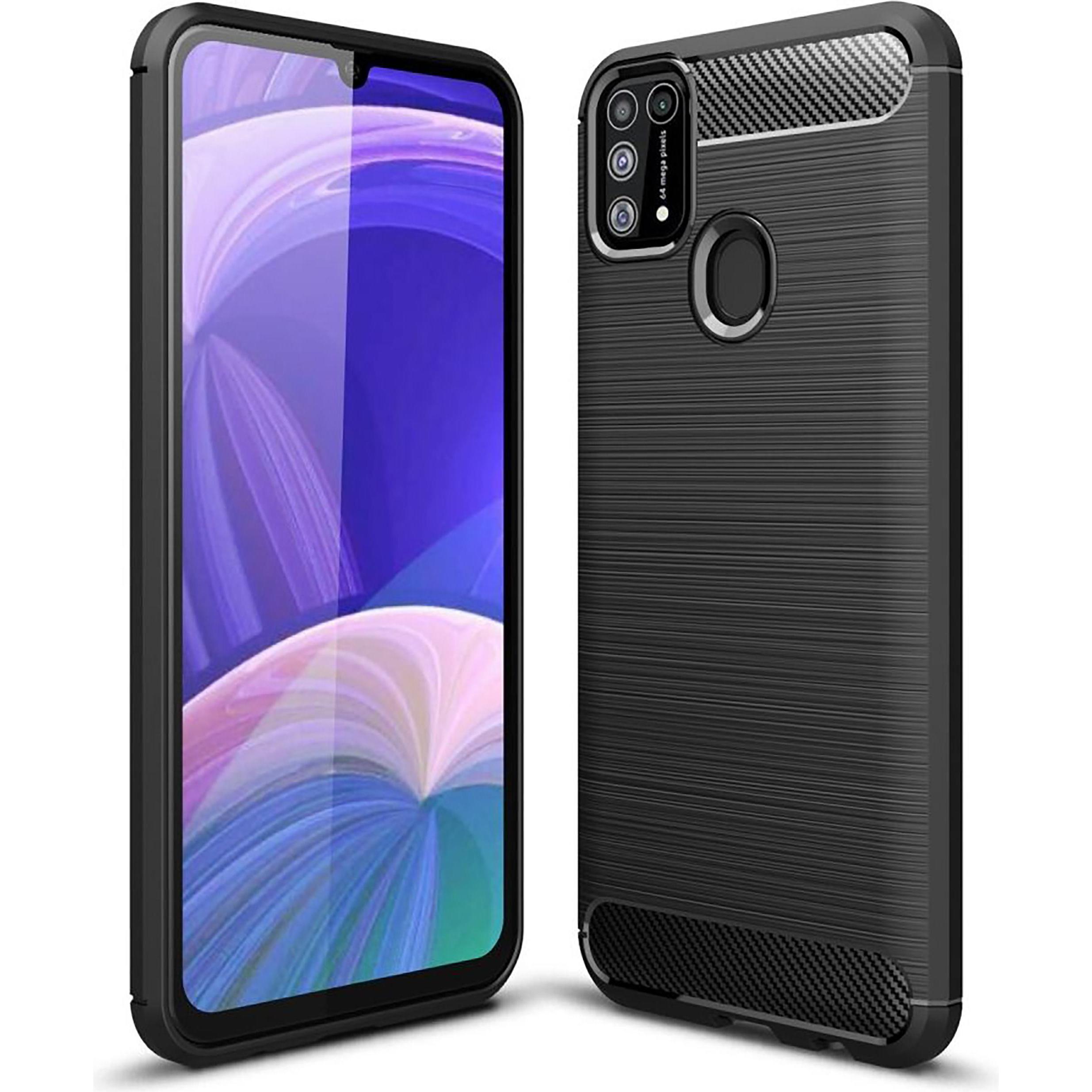 Cazy Hülle Kompatibel mit Samsung Galaxy M31 - Schützhulle Rugged Back Cover Kunststoff - (Samsung Galaxy M31), Smartpho...